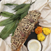 Vriksham Traditional  Oddiyanam With Peacock and Ruby Stone Work 1 Gram Gold Hipbelt-G20357